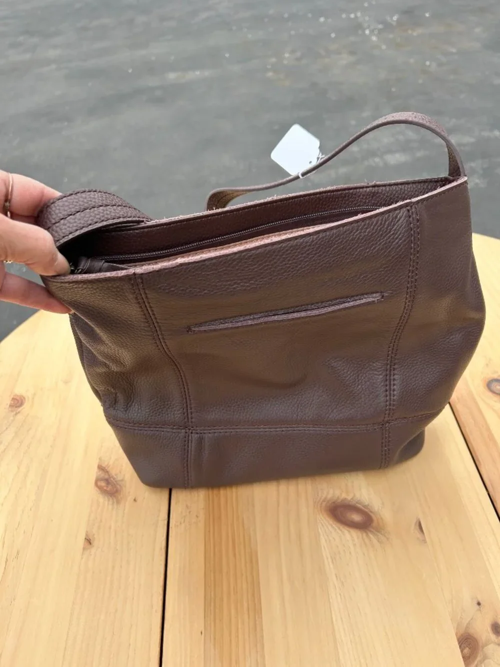 Brand New The Sak De Young Leather Hobo Shoulder Bag NWOT